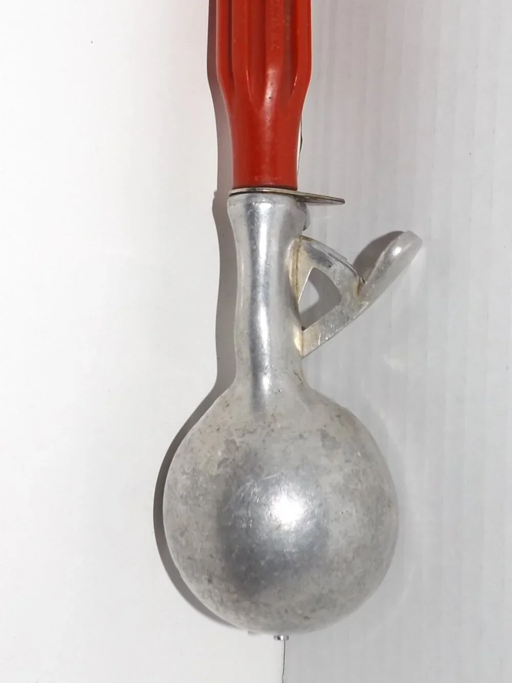 1950s Peerless Ice Cream Scoop Red Bakelite Handle